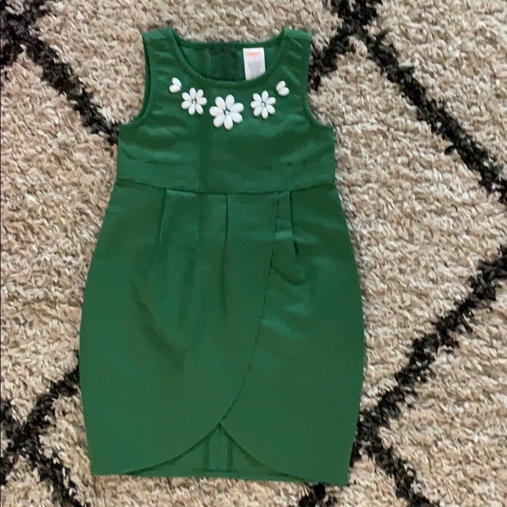 Gymboree green dress